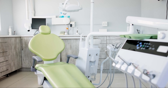 a dental office chair